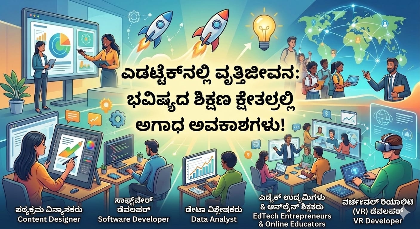 ಎಡ್‌ಟೆಕ್‌ನಲ್ಲಿ ವೃತ್ತಿ: