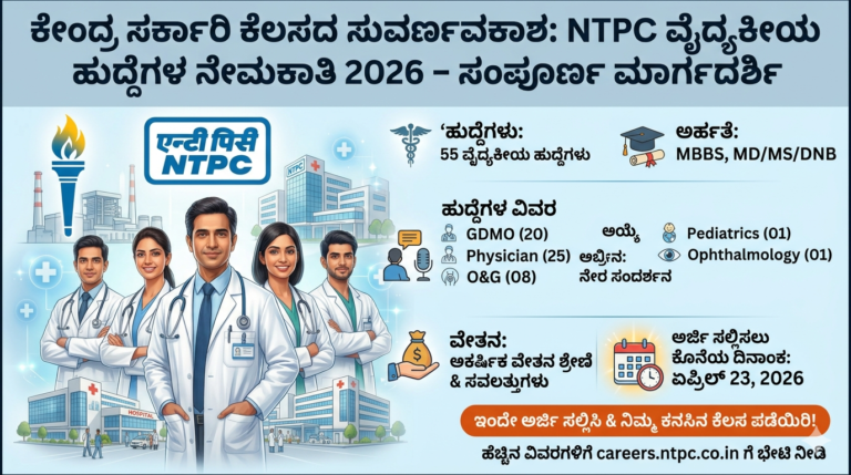 NTPC Medical Officer Recruitment 2026