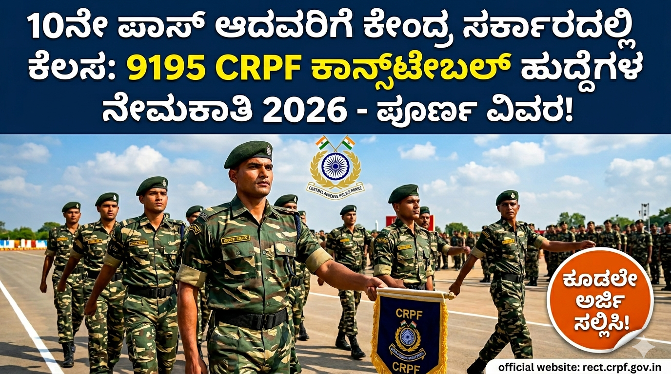 CRPF Recruitment 2026