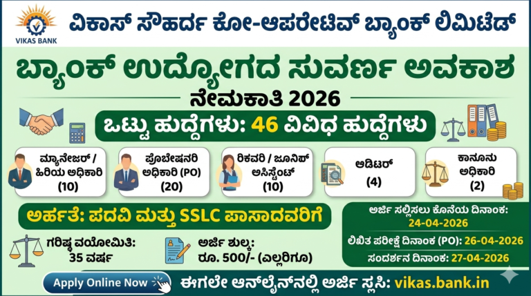 Vikas Bank Recruitment 2026