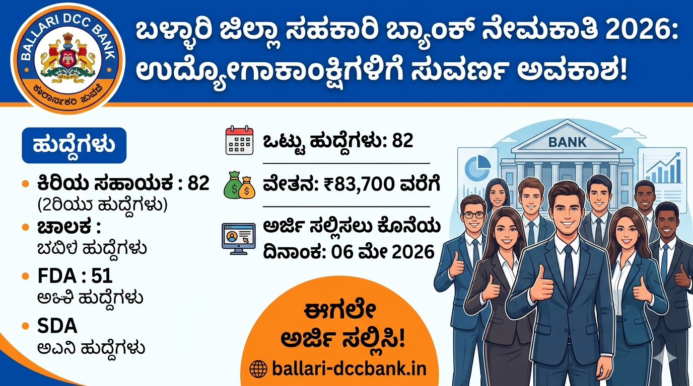 Ballari DCCB Recruitment 2026